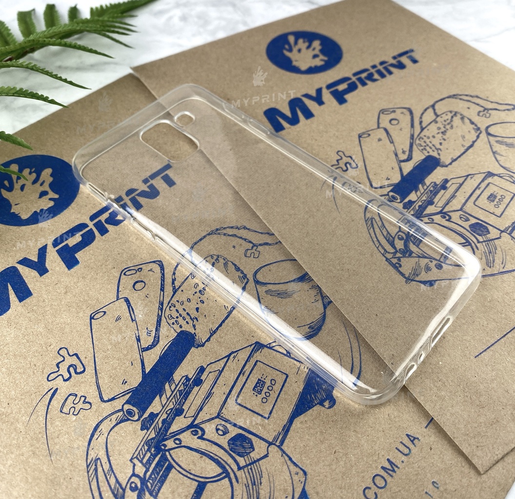 Чохол силіконовий для Samsung J6 прозорий (4953) - фото 2 Чохол силіконовий для Samsung J6 прозорий (4953) - фото 2 - Чохли для УФ друку