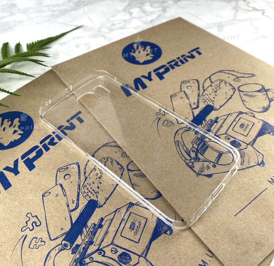 Чохол силіконовий для Samsung S6 EDGE прозорий (5027) - фото 2 - Чохли для УФ друку