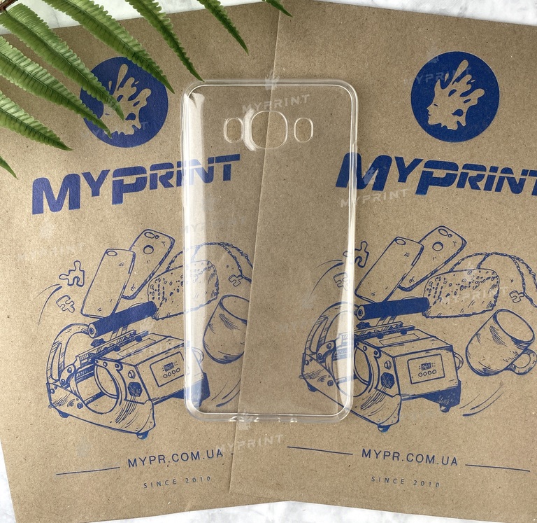 Чохол силіконовий для Samsung J710 прозорий (4965) 