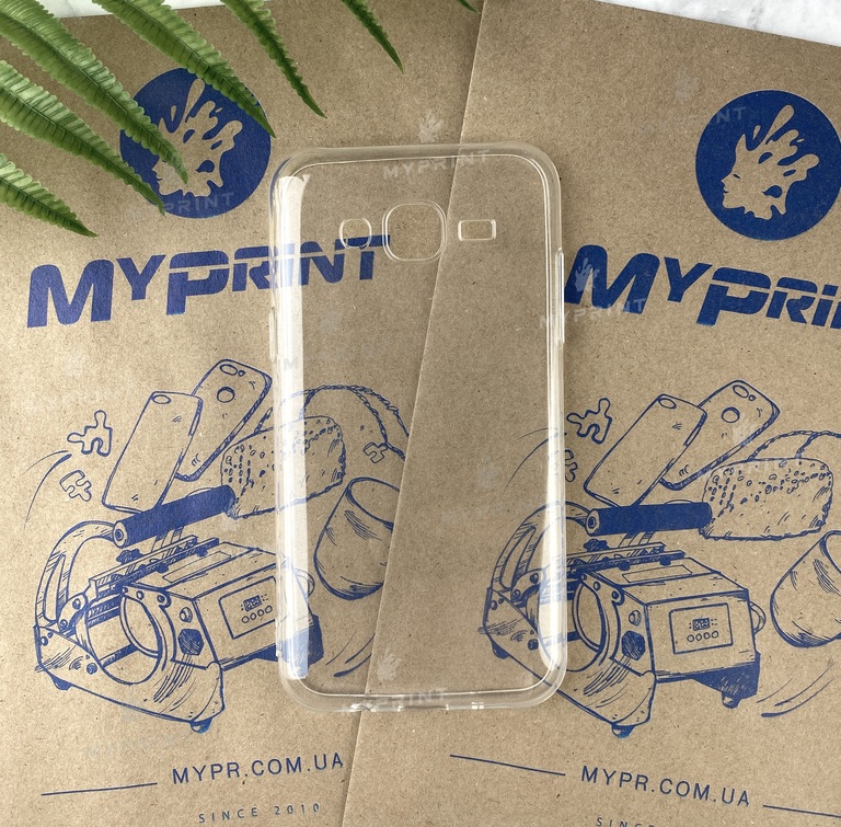 Чохол силіконовий для Samsung J500 прозорий (4929) 
