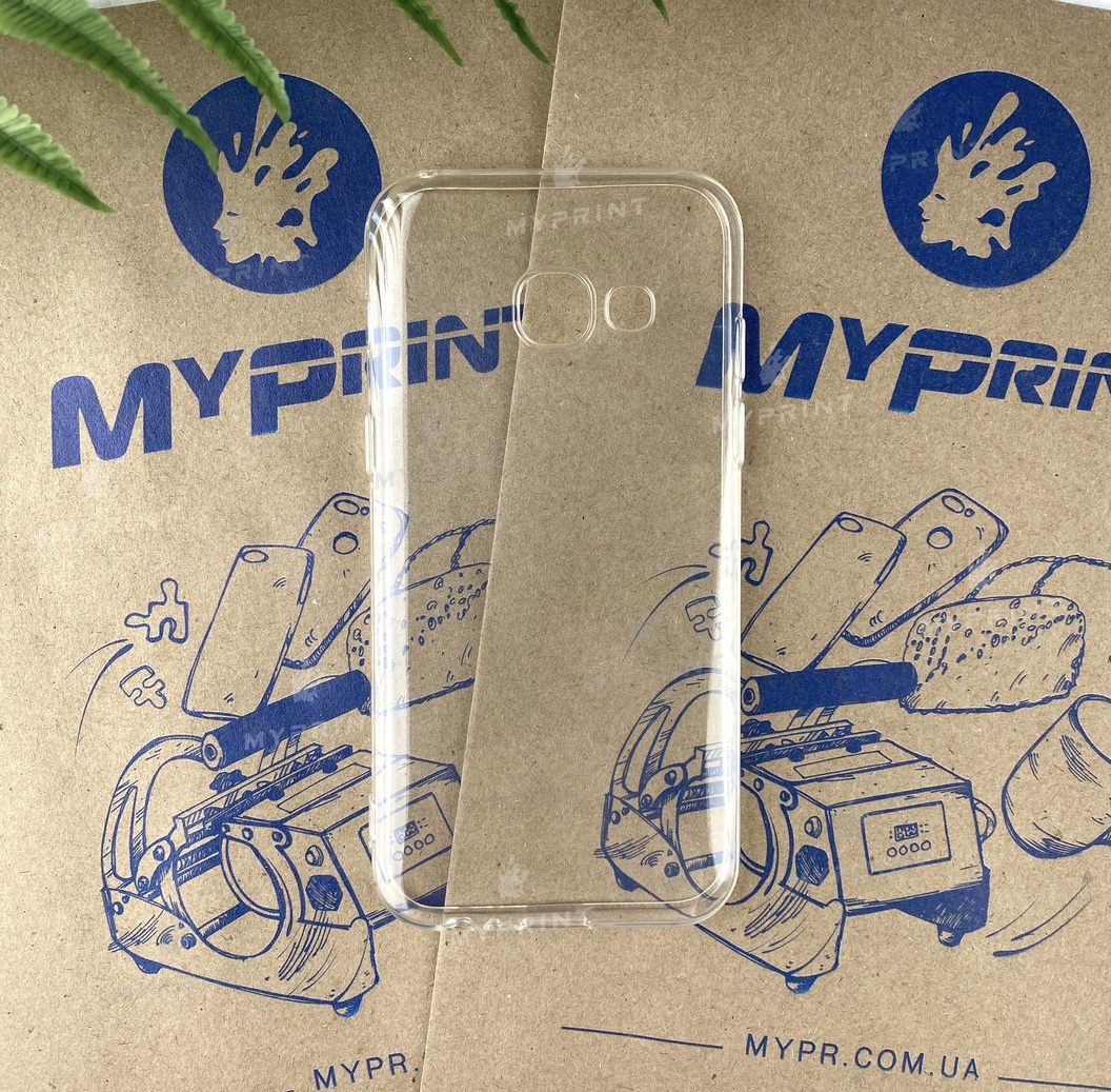 Чохол силіконовий для Samsung A320 прозорий (4812) - фото 1 - Чохли для УФ друку