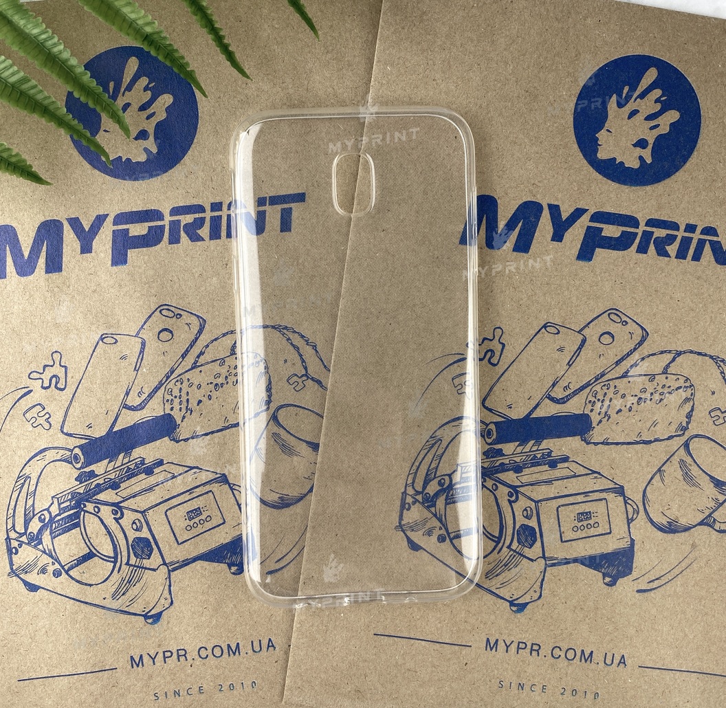 Чохол силіконовий для Samsung J530 прозорий (4941) - фото 1 Чохол силіконовий для Samsung J530 прозорий (4941) - фото 1 - Чохли для УФ друку