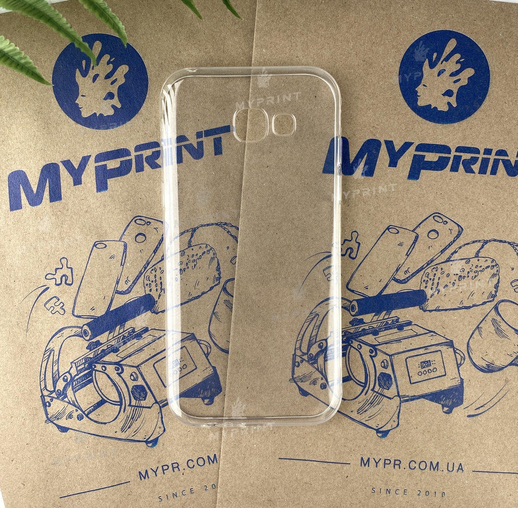 Чохол силіконовий для Samsung A520 прозорий (4830) - фото 1 Чохол силіконовий для Samsung A520 прозорий (4830) - фото 1 - Чохли для УФ друку