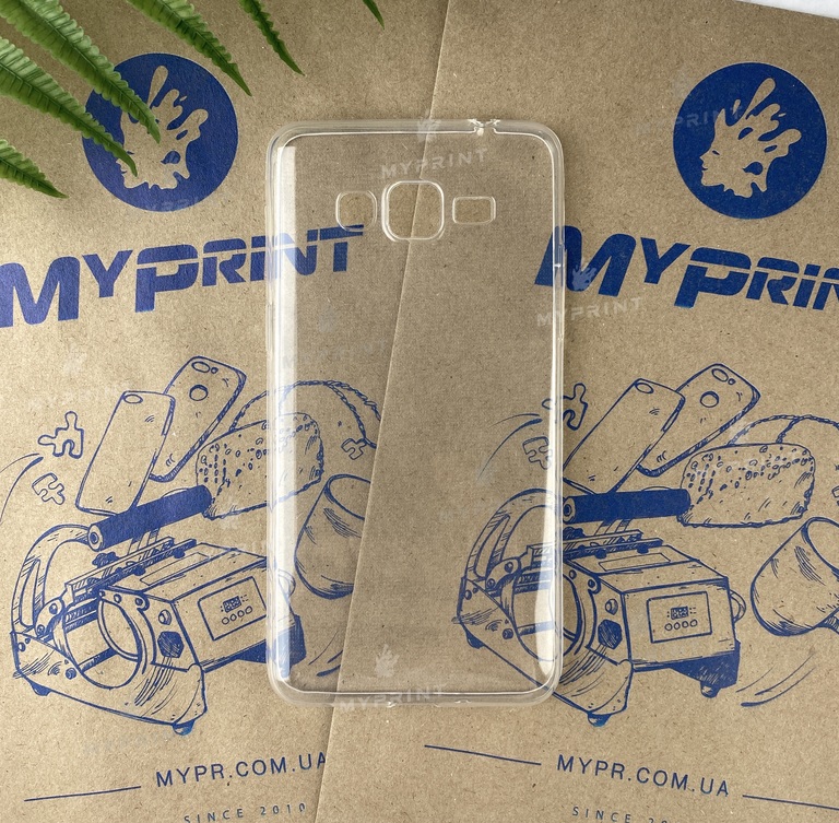 Чохол силіконовий для Samsung Grand Prime прозорий (1979) 