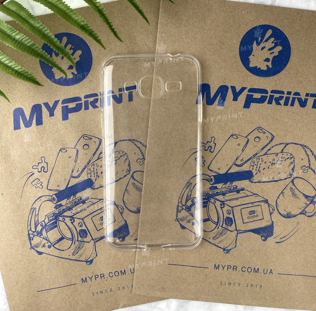 Transparent silicone case for Samsung J3 / J310 / J320 (4899) - фото 1 Transparent silicone case for Samsung J3 / J310 / J320 (4899) - фото 1 - Covers for UV printing