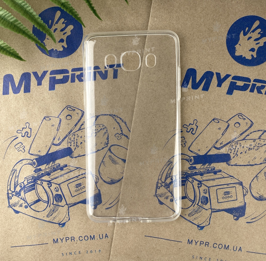Чохол силіконовий для Samsung J510 прозорий (4935) - фото 1 - Чохли для УФ друку