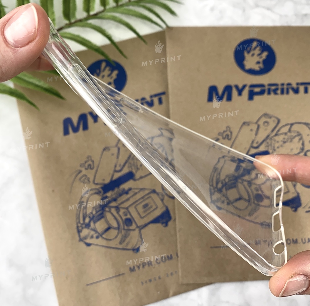 Чохол силіконовий для Samsung S7 EDGE прозорий (5039) - фото 3 - Чохли для УФ друку