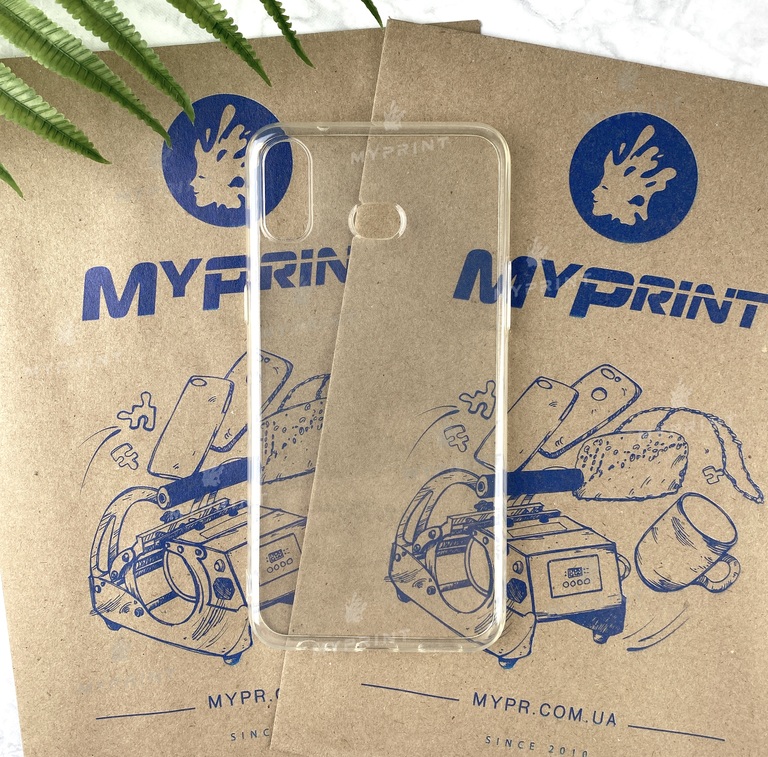 Чохол силіконовий для Samsung A6S прозорий (4848) 