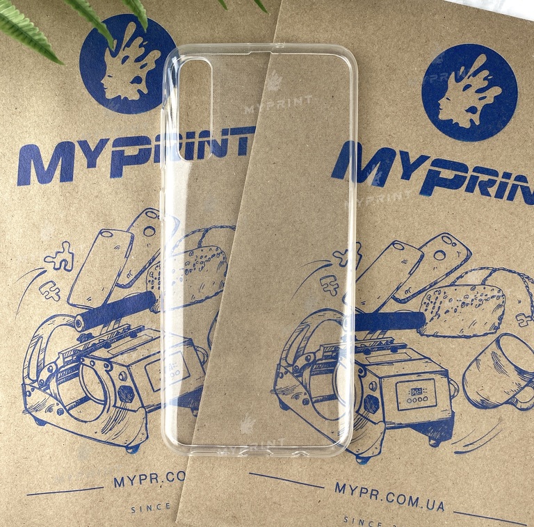 Чохол силіконовий для Samsung A50 / A50s / A30s прозорий (4818) 