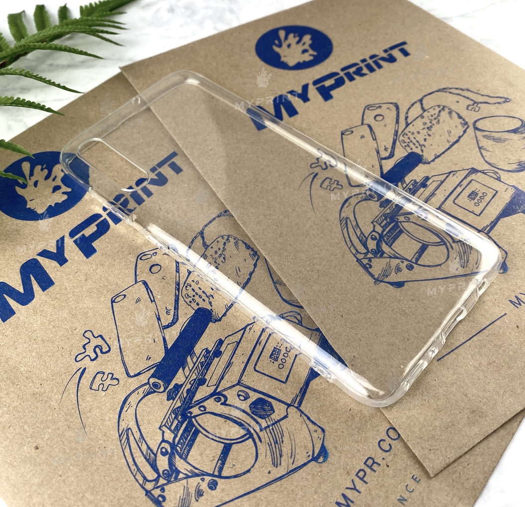 Silicone cover for Samsung A70 / A70s transparent (5501) - фото 2 Silicone cover for Samsung A70 / A70s transparent (5501) - фото 2 - Covers for UV printing