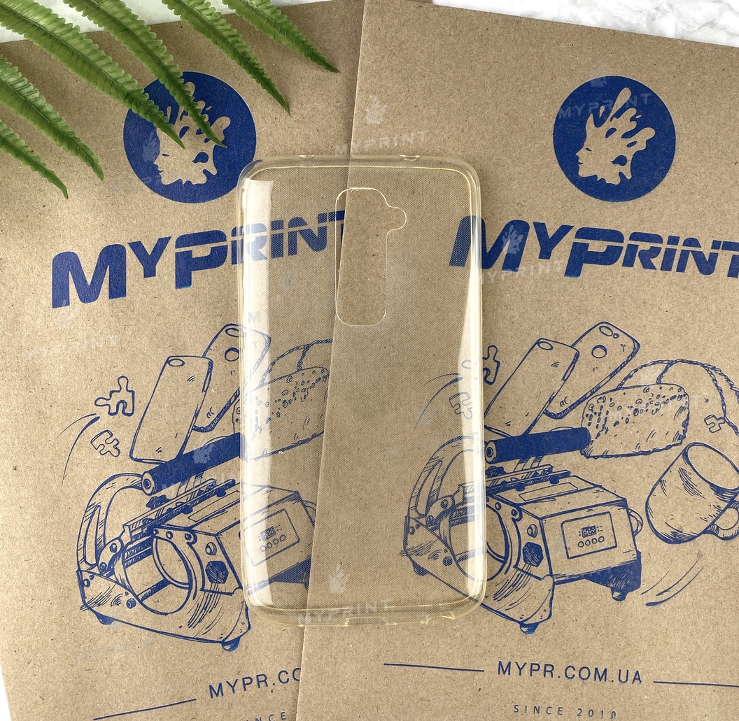 Чохол силіконовий для LG G2 прозорий (1951) - фото 1 - Чохли для УФ друку