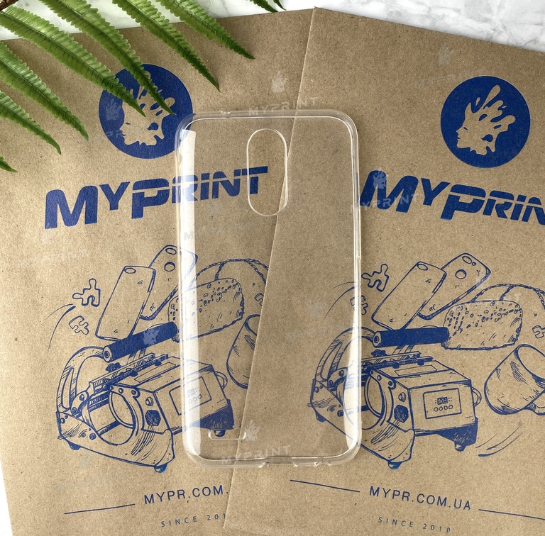 Чохол силіконовий для LG K10 2017 прозорий (2310) 