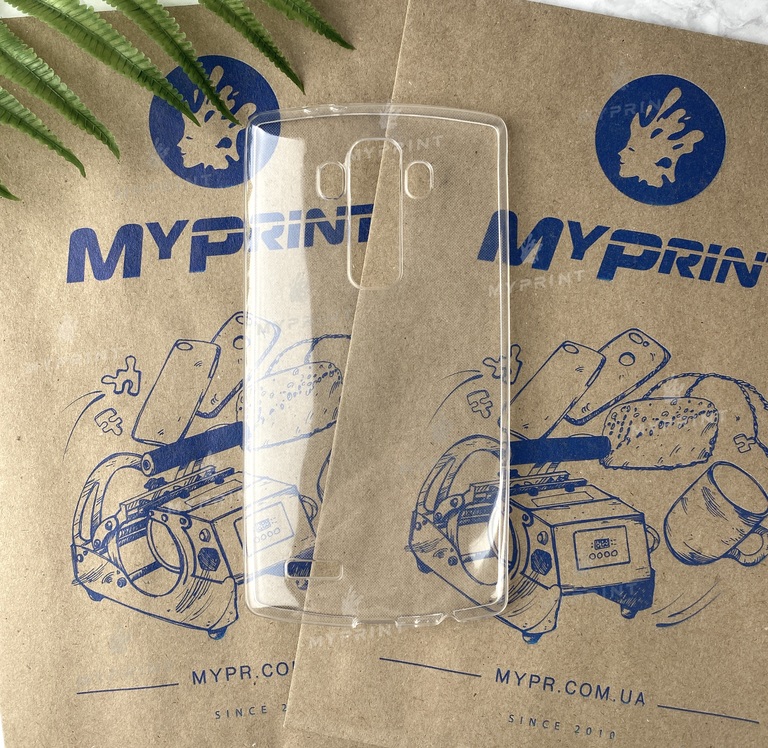 Чохол силіконовий для LG G4 прозорий (1953) 