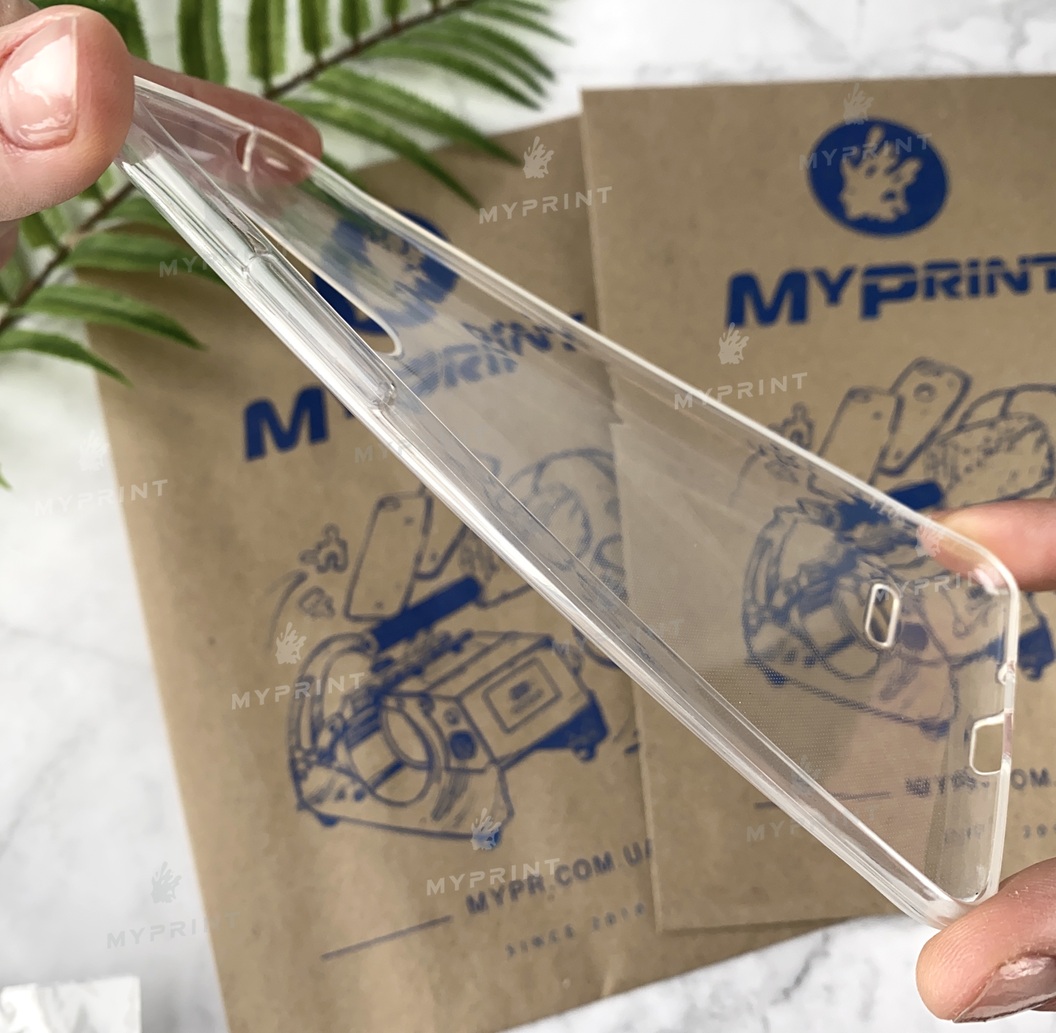 Silicone cover for LG K8 2017 (X240, 147.2mm long) transparent (2312) - фото 3 Silicone cover for LG K8 2017 (X240, 147.2mm long) transparent (2312) - фото 3 - Covers for UV printing