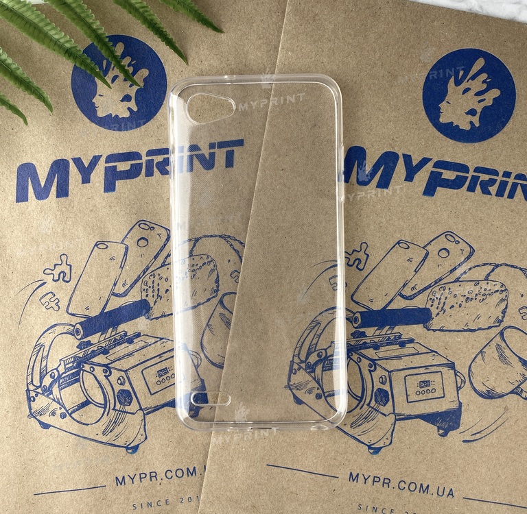 Чохол силіконовий для LG Q6 прозорий (2379) 