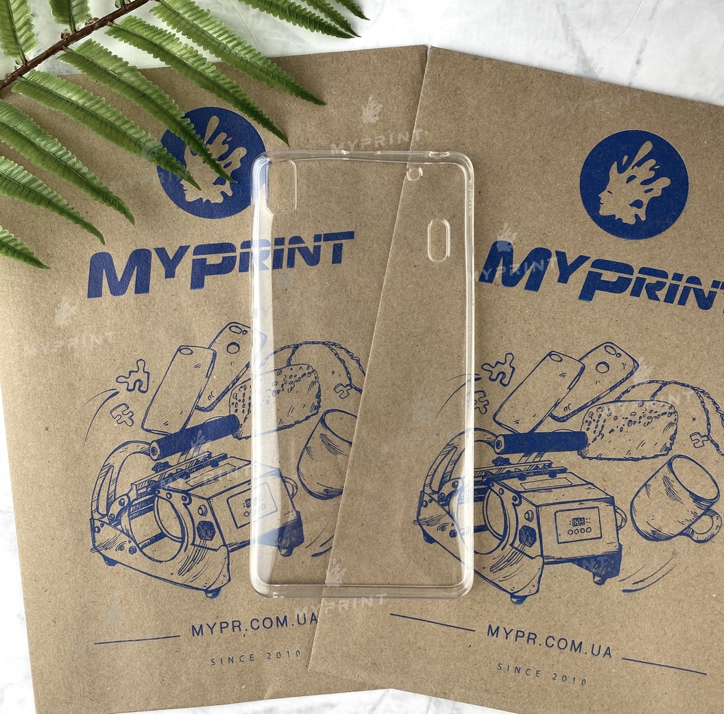 Чохол силіконовий для Lenovo K3 Note прозорий (1947) - фото 1 Чохол силіконовий для Lenovo K3 Note прозорий (1947) - фото 1 - Чохли для УФ друку