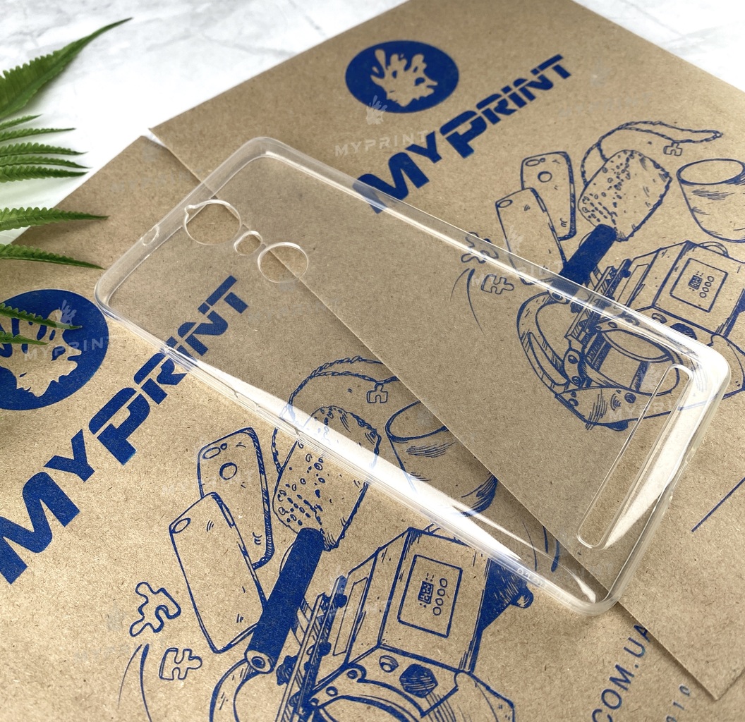 Чохол силіконовий для Lenovo K5 Note прозорий (1948) - фото 2 Чохол силіконовий для Lenovo K5 Note прозорий (1948) - фото 2 - Чохли для УФ друку