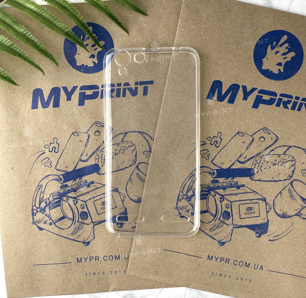 Чохол силіконовий для Lenovo K5 Plus / K5 прозорий (2114) - фото 1 - Чохли для УФ друку