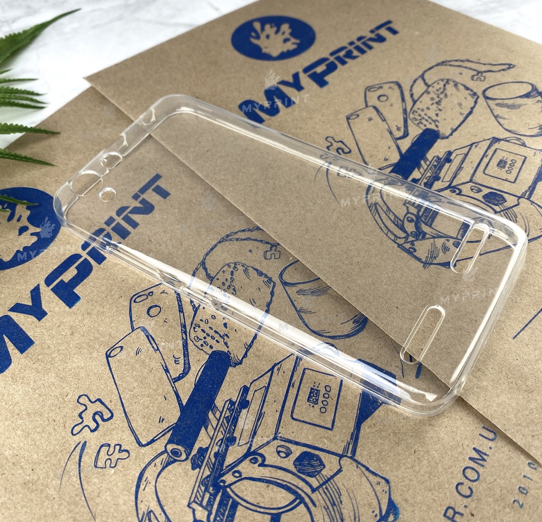 Чохол силіконовий для Lenovo K5 Plus / K5 прозорий (2114) - фото 2 - Чохли для УФ друку