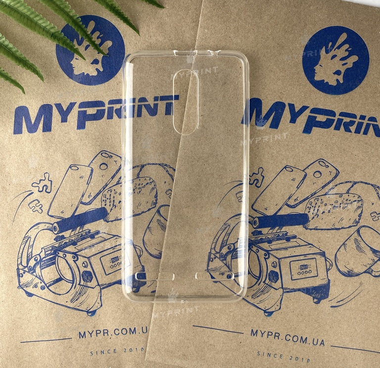 Чохол силіконовий для Lenovo K6 прозорий (1949) 