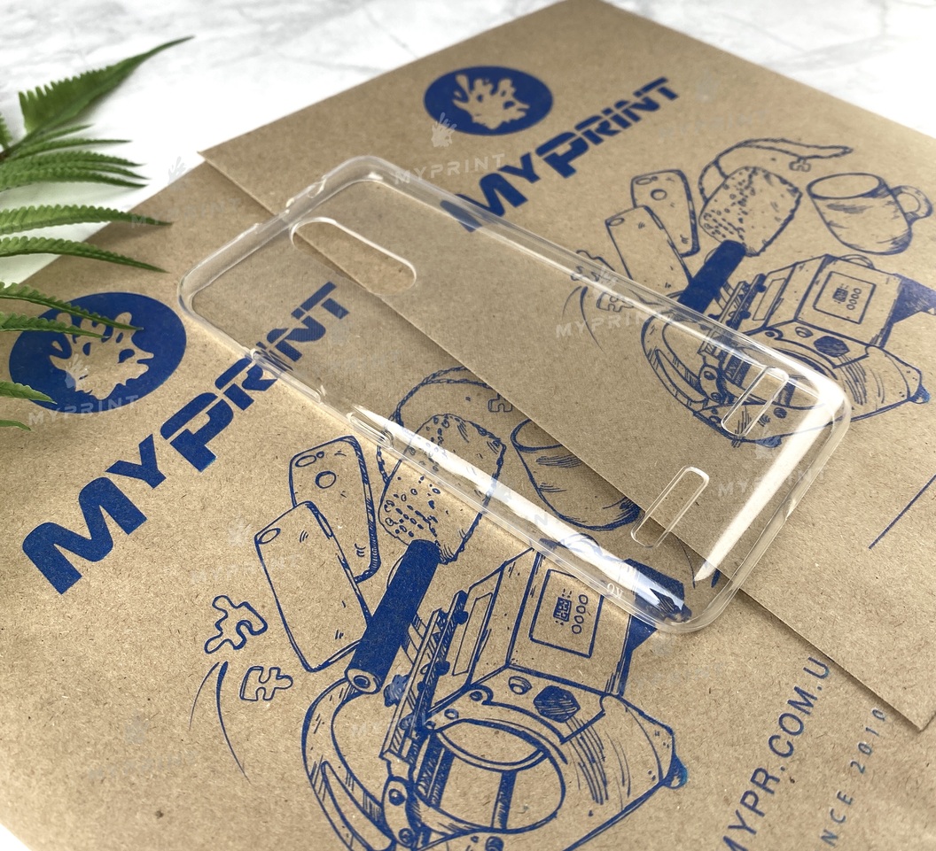 Silicone cover for Lenovo K6 transparent (1949) - фото 2 - Covers for UV printing