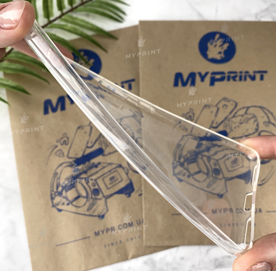 Чохол силіконовий для Lenovo K6 Note прозорий (2109) - фото 3 - Чохли для УФ друку