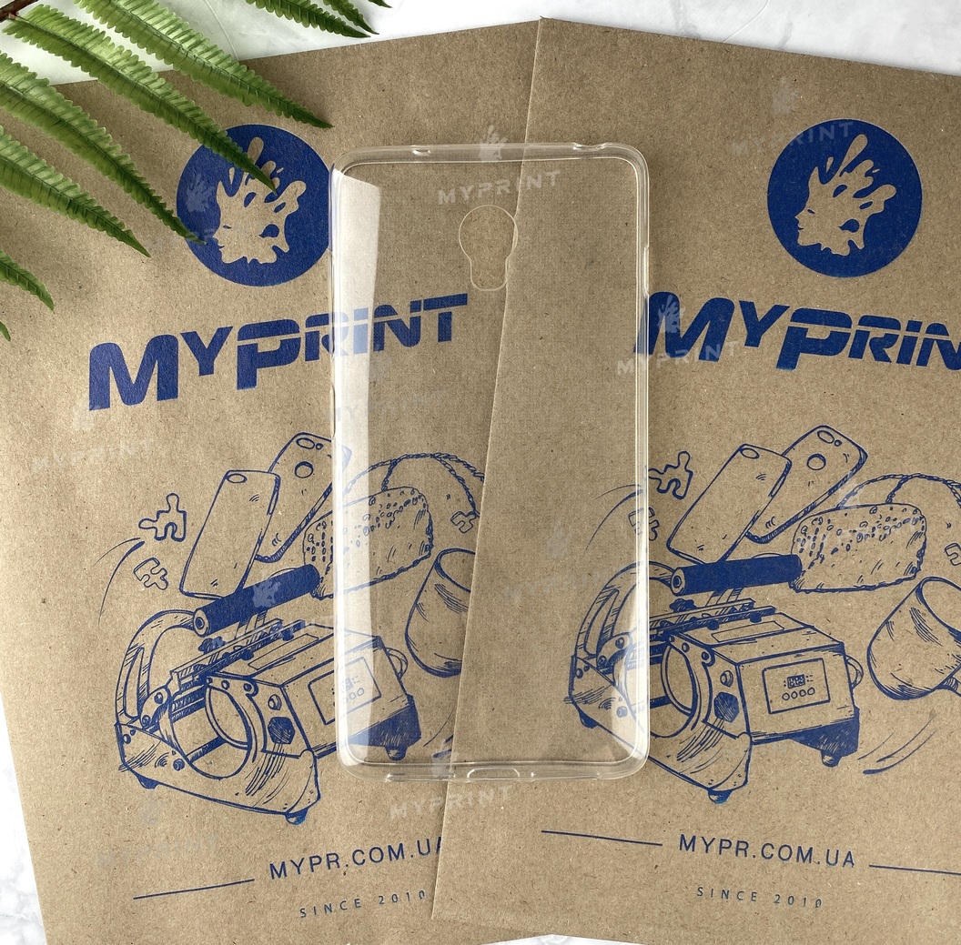 Silicone cover for Lenovo Vibe P1 Pro transparent (2111) - фото 1 - Covers for UV printing