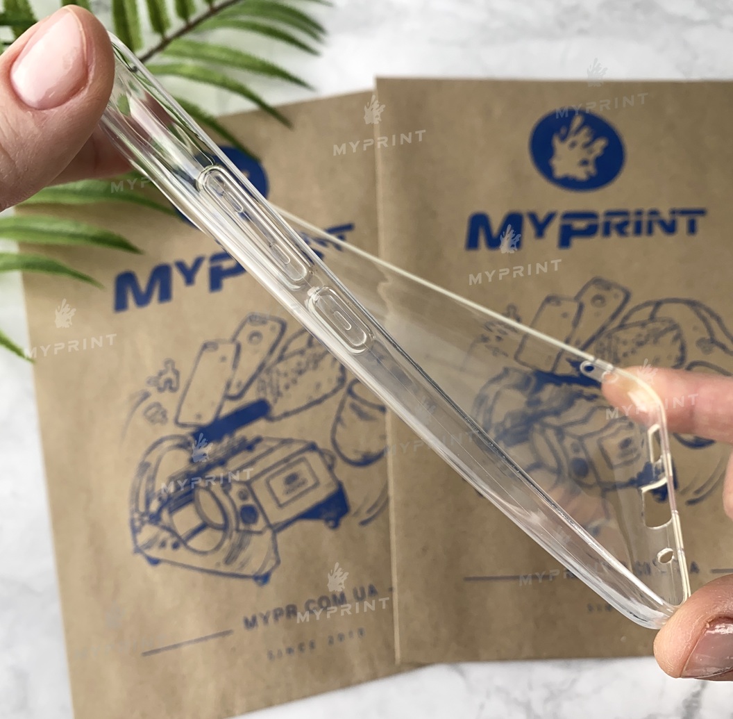 Чохол силіконовий для Meizu M2 Note прозорий (1954) - фото 3 - Чохли для УФ друку