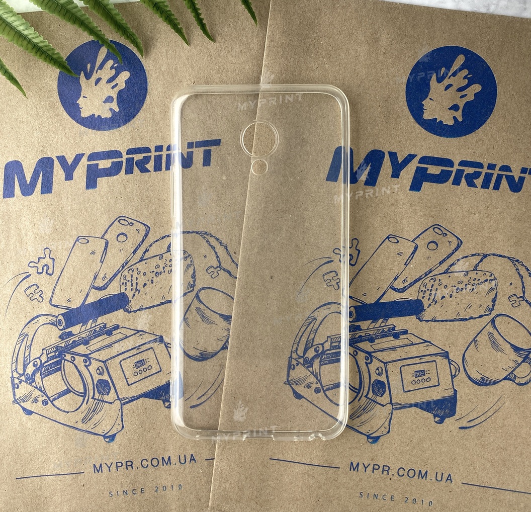 Transparent silicone case for Meizu M5 (4730) - фото 1 Transparent silicone case for Meizu M5 (4730) - фото 1 - Covers for UV printing