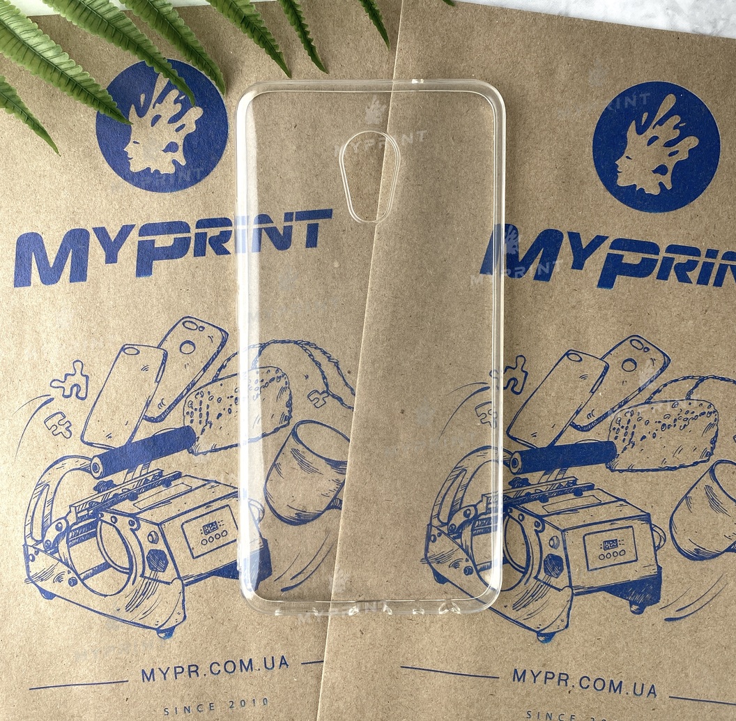 Чохол силіконовий для Meizu Pro 6 Plus прозорий (4765) - фото 1 - Чохли для УФ друку