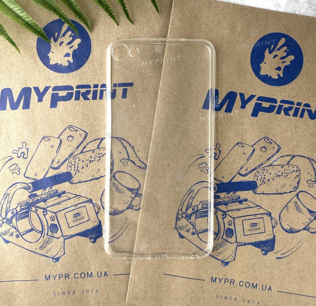 Чохол силіконовий для Meizu U20 прозорий (1963) - фото 1 - Чохли для УФ друку