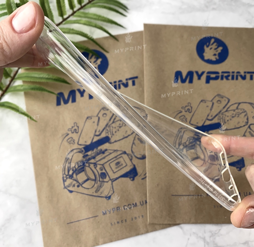 Чохол силіконовий для Meizu 16 Plus прозорий (4701) - фото 3 - Чохли для УФ друку