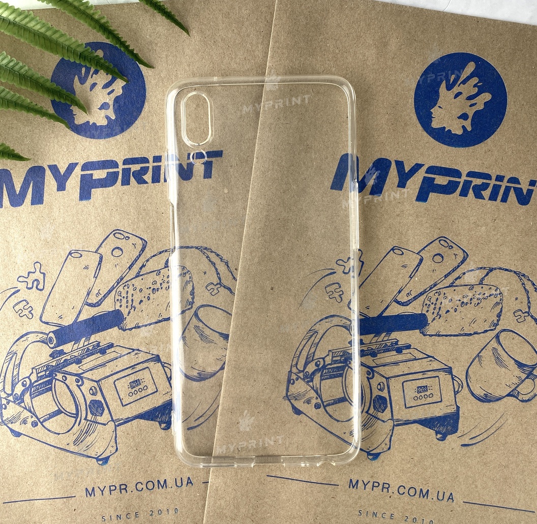 Transparent silicone case for Meizu E3 (4713) - фото 1 Transparent silicone case for Meizu E3 (4713) - фото 1 - Covers for UV printing