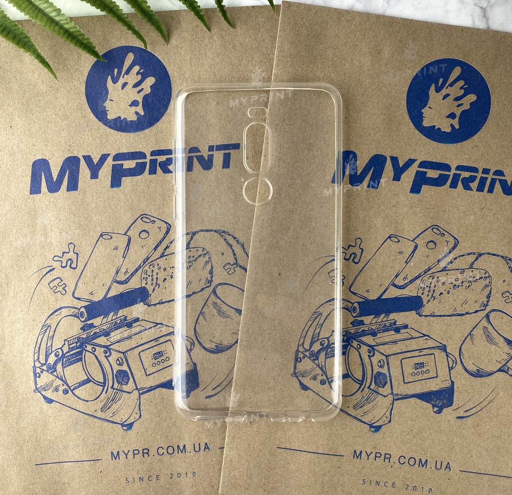 Transparent silicone case for Meizu V8 Pro (4784) - фото 1 Transparent silicone case for Meizu V8 Pro (4784) - фото 1 - Covers for UV printing