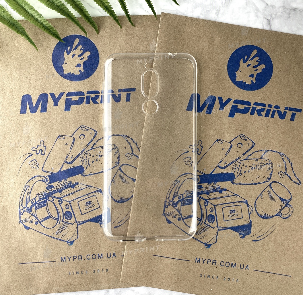 Transparent silicone case for Meizu X8 (4792) - фото 1 Transparent silicone case for Meizu X8 (4792) - фото 1 - Covers for UV printing