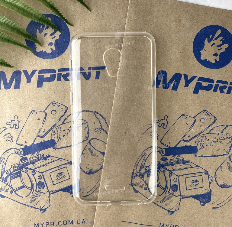 Чохол силіконовий для Meizu C9 прозорий (2710) 