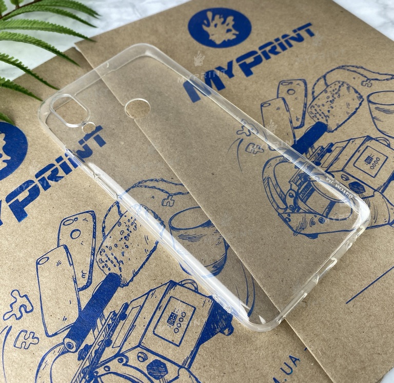 Чохол силіконовий для Meizu Note 9 прозорий (4761) 