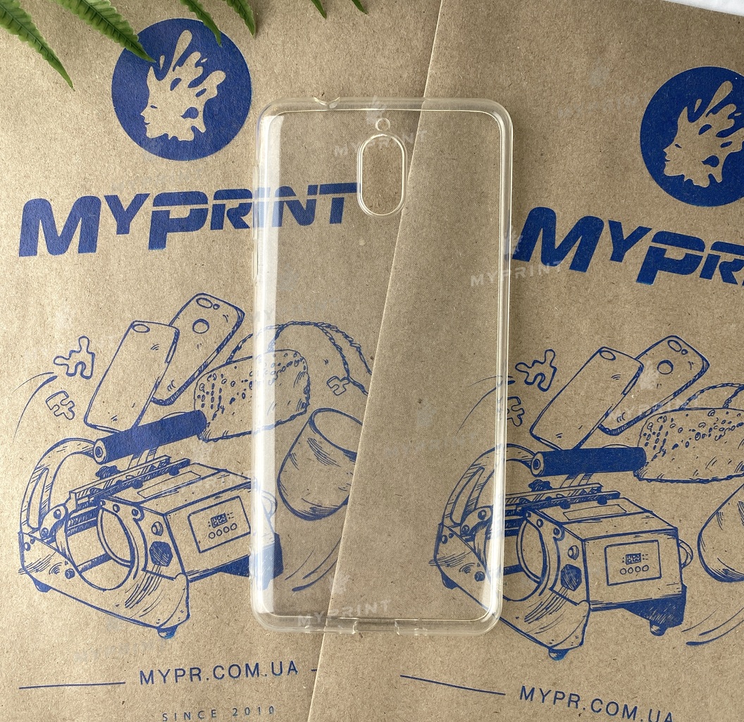 Чохол силіконовий для Nokia 3.1 прозорий (2711) - фото 1 Чохол силіконовий для Nokia 3.1 прозорий (2711) - фото 1 - Чохли для УФ друку