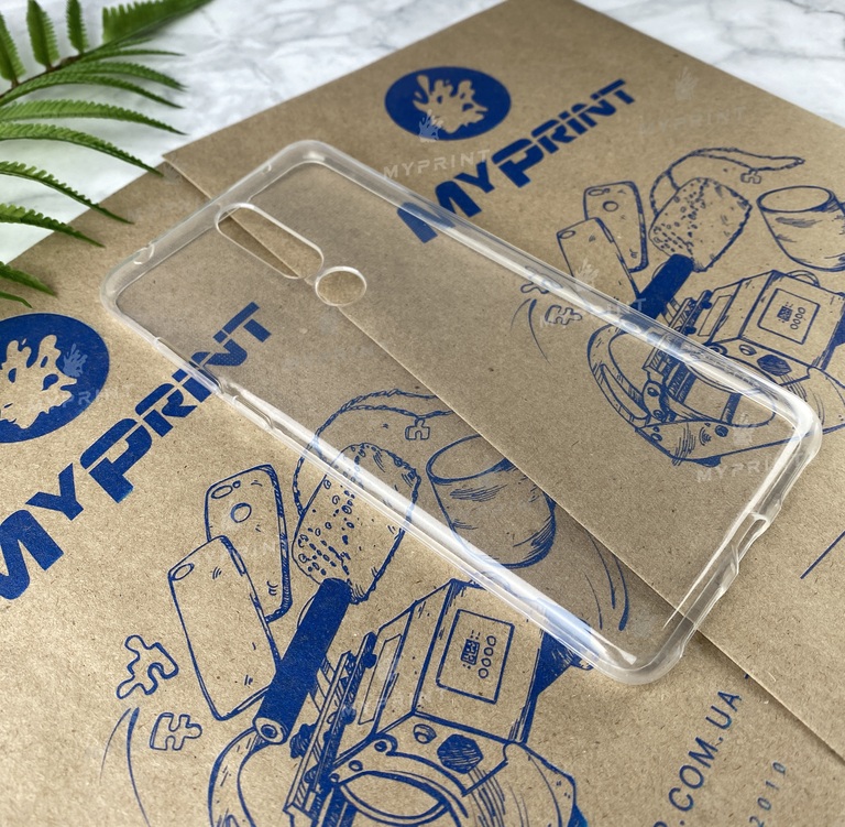 Чохол силіконовий для Nokia 3.1 plus прозорий (2712) 