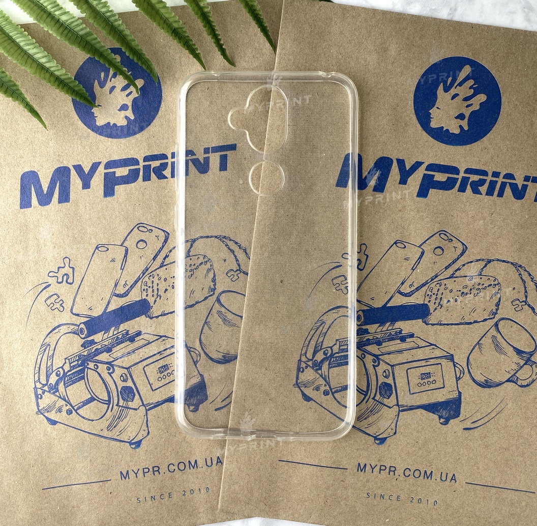 Чохол силіконовий для Nokia 8.1 (X7) прозорий (2716) - фото 1 Чохол силіконовий для Nokia 8.1 (X7) прозорий (2716) - фото 1 - Чохли для УФ друку