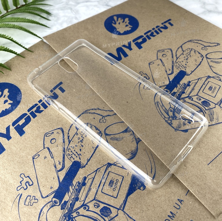 Чохол силіконовий для Nokia 1 plus прозорий (2864) 