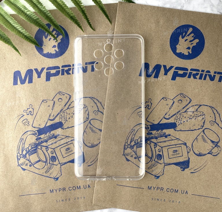 Silicone cover for Nokia 9 PureView transparent (2868)  Silicone cover for Nokia 9 PureView transparent (2868)