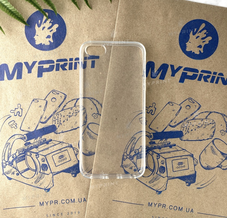 Чохол силіконовий для iPhone 5 / 5S прозорий (4464) 