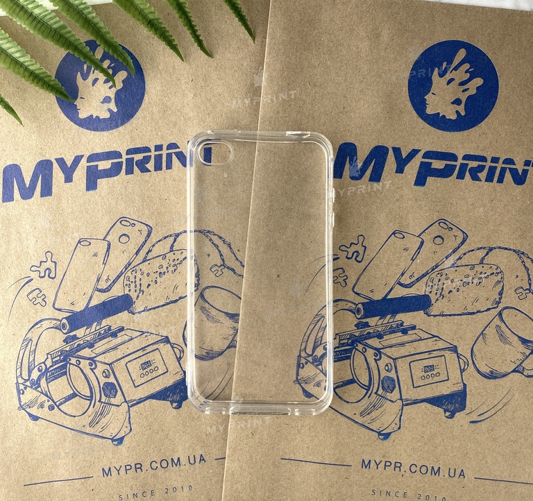 Чохол силіконовий для iPhone 4 / 4S прозорий (1942) 