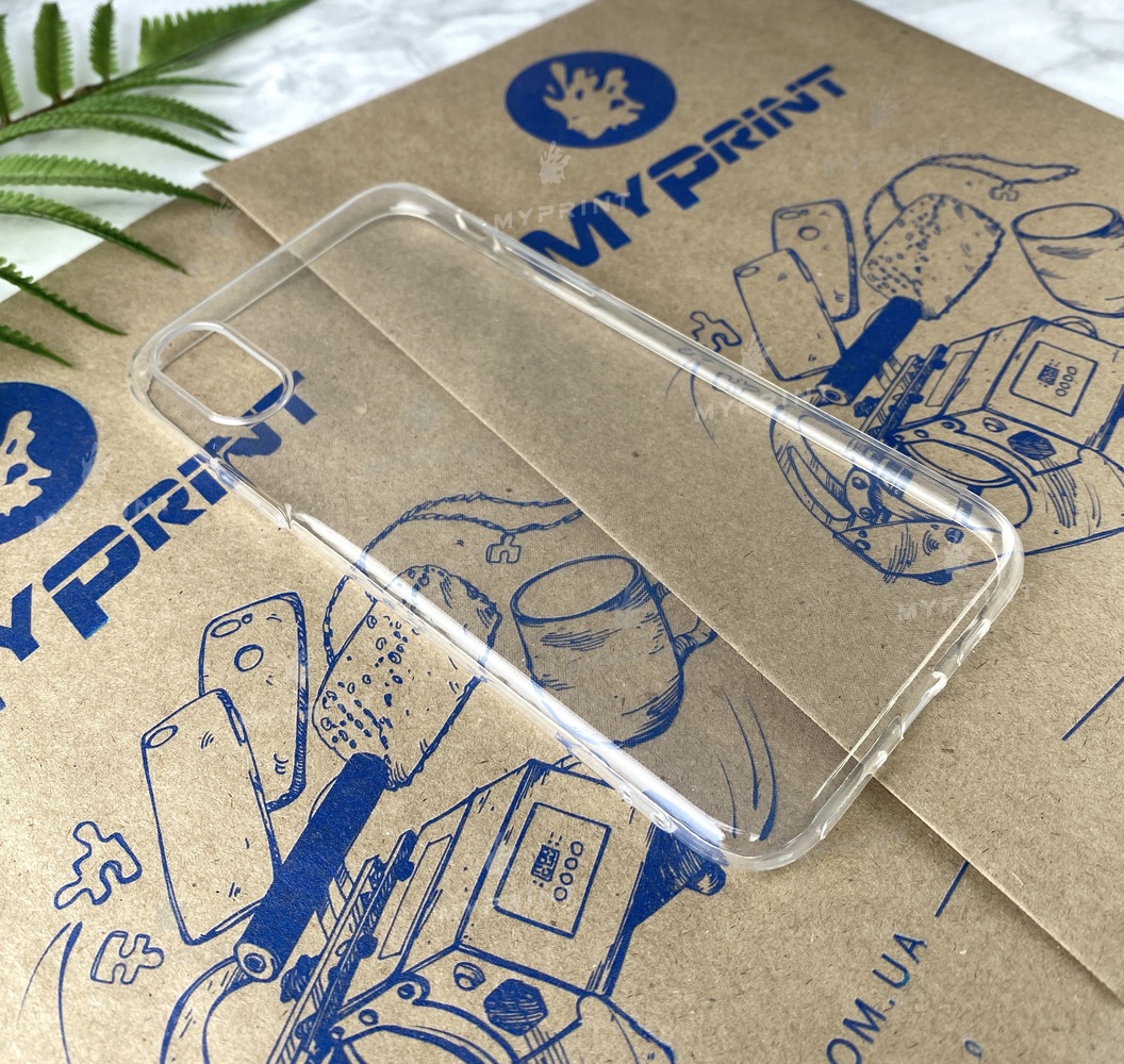 Чохол силіконовий для iPhone XS прозорий (2632) - фото 2 Чохол силіконовий для iPhone XS прозорий (2632) - фото 2 - Чохли для УФ друку