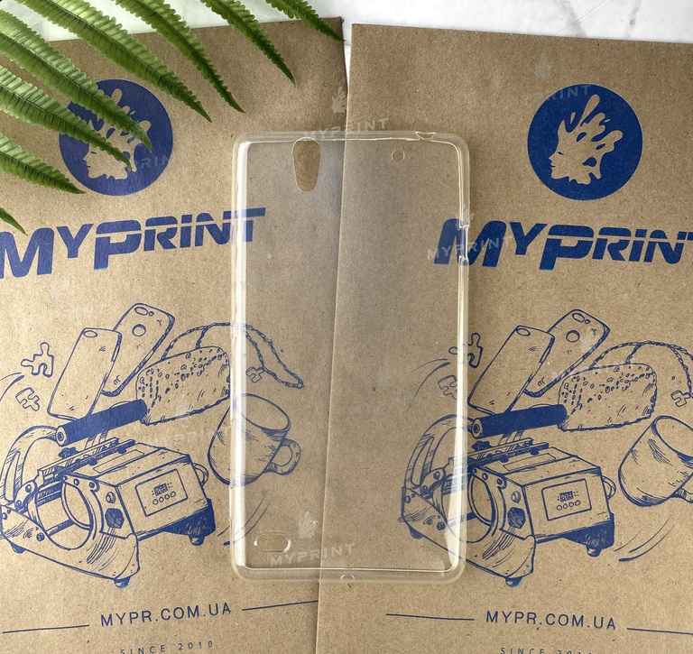 Чохол силіконовий для Sony Xperia C4 прозорий (1997)  Чохол силіконовий для Sony Xperia C4 прозорий (1997)