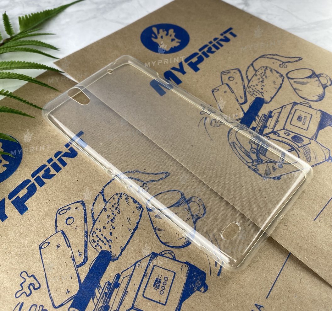 Чохол силіконовий для Sony Xperia C4 прозорий (1997) - фото 2 Чохол силіконовий для Sony Xperia C4 прозорий (1997) - фото 2 - Чохли для УФ друку