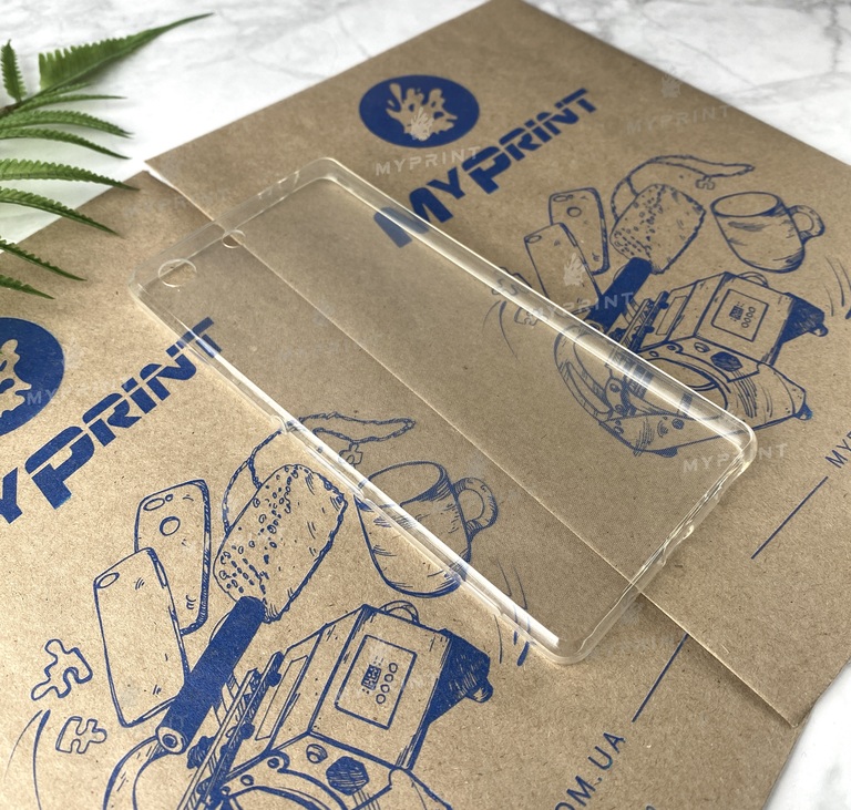 Чохол силіконовий для Sony Xperia M5 прозорий (2000)  Чохол силіконовий для Sony Xperia M5 прозорий (2000)