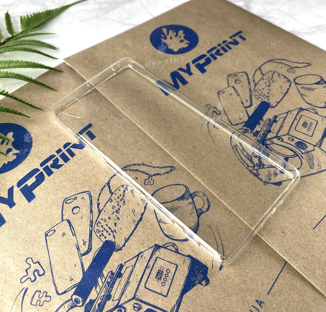 Чохол силіконовий для Sony Xperia X прозорий (2001) - фото 2 - Чохли для УФ друку