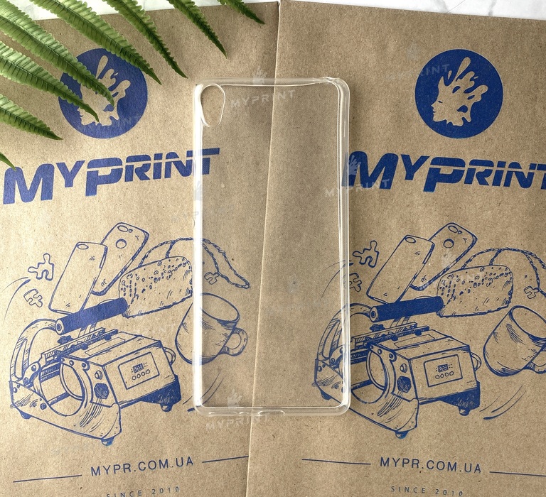 Чохол силіконовий для Sony Xperia XA прозорий (2002)  Чохол силіконовий для Sony Xperia XA прозорий (2002)